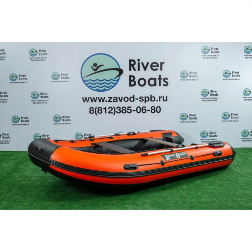 Лодка пвх riverboats rb 350 киль алюминиевый пол